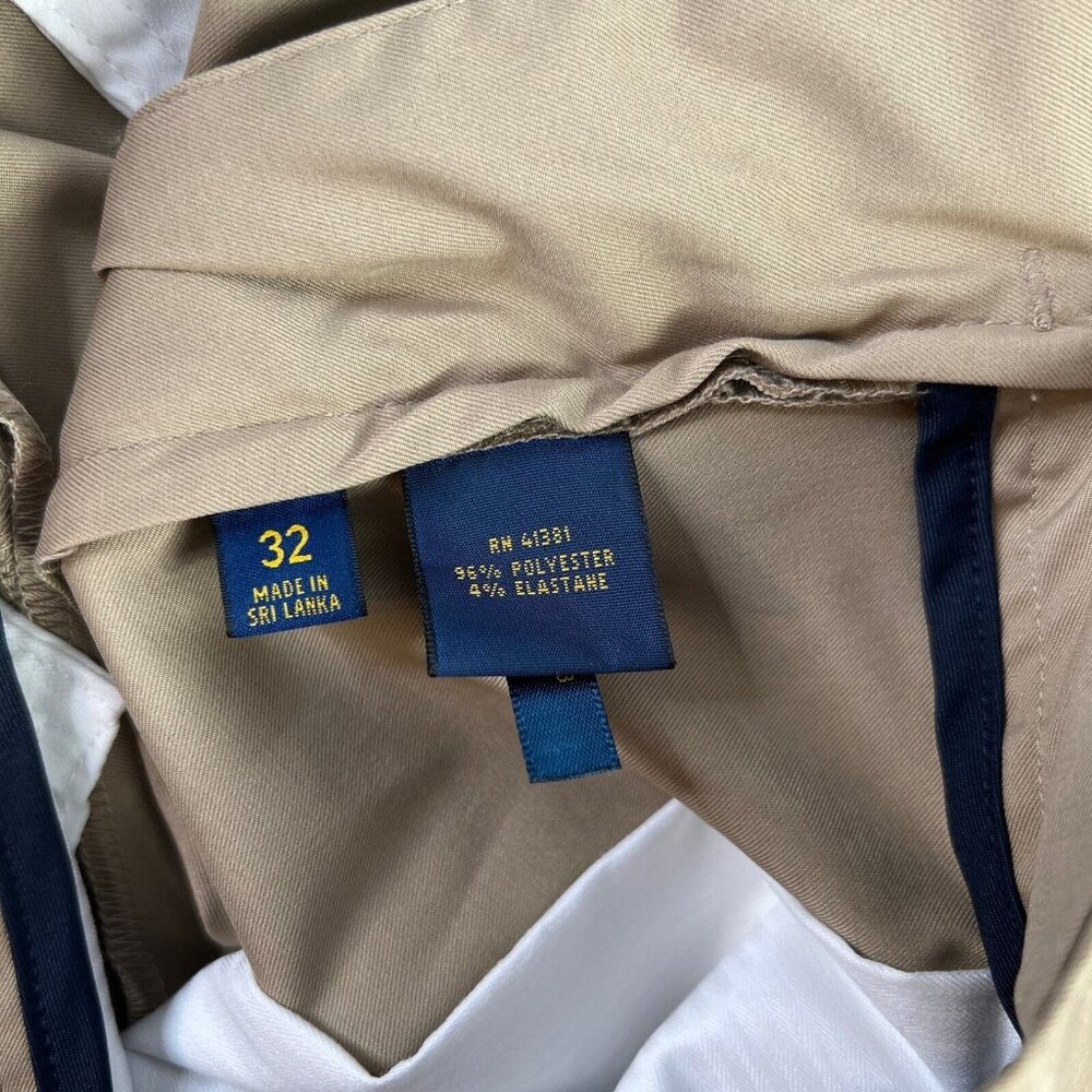 Ralph Lauren Polo Shorts NWT Men's Size 32 Khakis Stretch Classic Fit Wicking - Picture 9 of 13